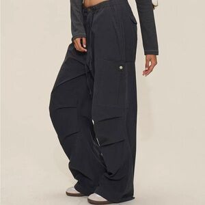 Women's Black Cargo Pants